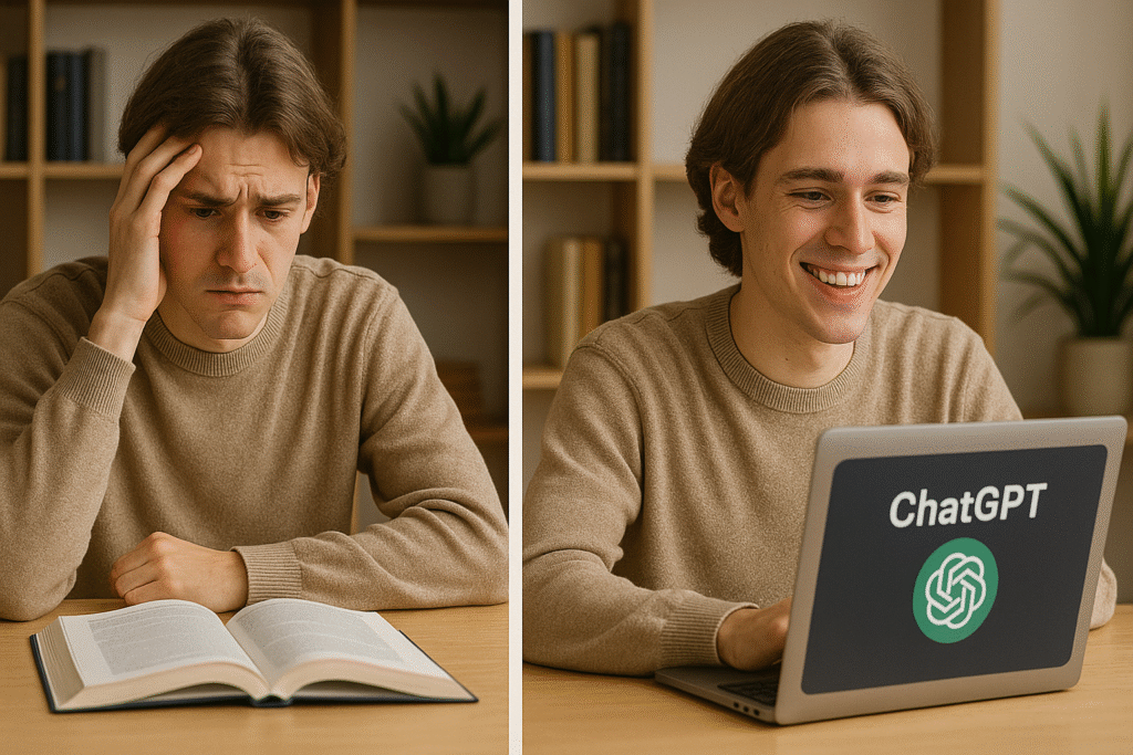 Using AI tools for students to manage homework stress